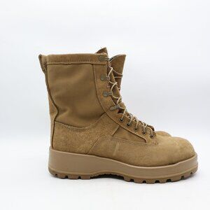 Altama Boots Men's Size 10 W Tan Combat Flight Military Suede Boots 76004307